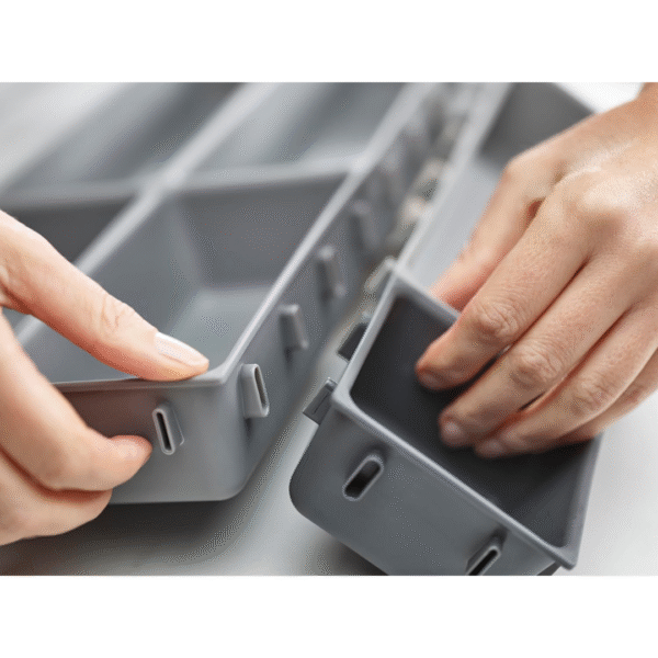 Joseph Joseph Blox 7-piece Drawer Organiser Set - Grey - Image 3