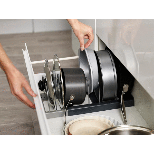 Joseph Joseph Drawer Store Expanding Cookware Organiser - Grey - Image 3