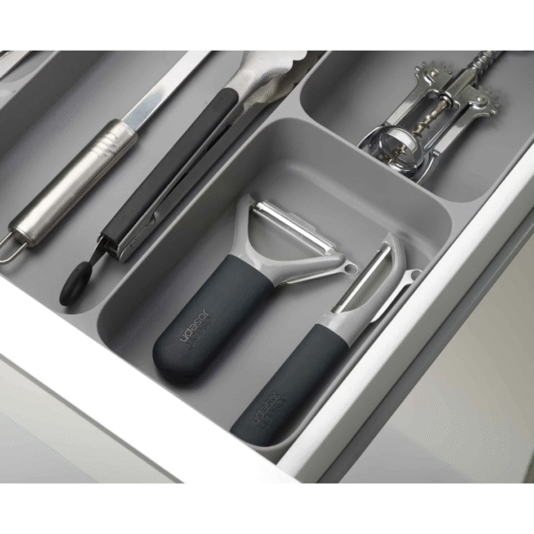 Joseph Joseph DrawerStore Large Cutlery Organiser (Grey) - Image 3
