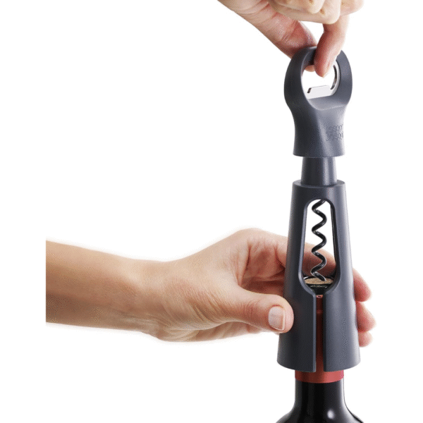 Joseph Joseph Duo 3-in-1 Corkscrew (Grey) - Image 2