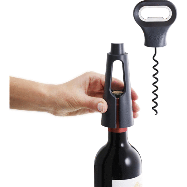 Joseph Joseph Duo 3-in-1 Corkscrew (Grey) - Image 3