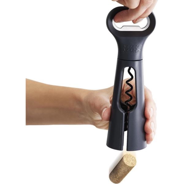 Joseph Joseph Duo 3-in-1 Corkscrew (Grey) - Image 4