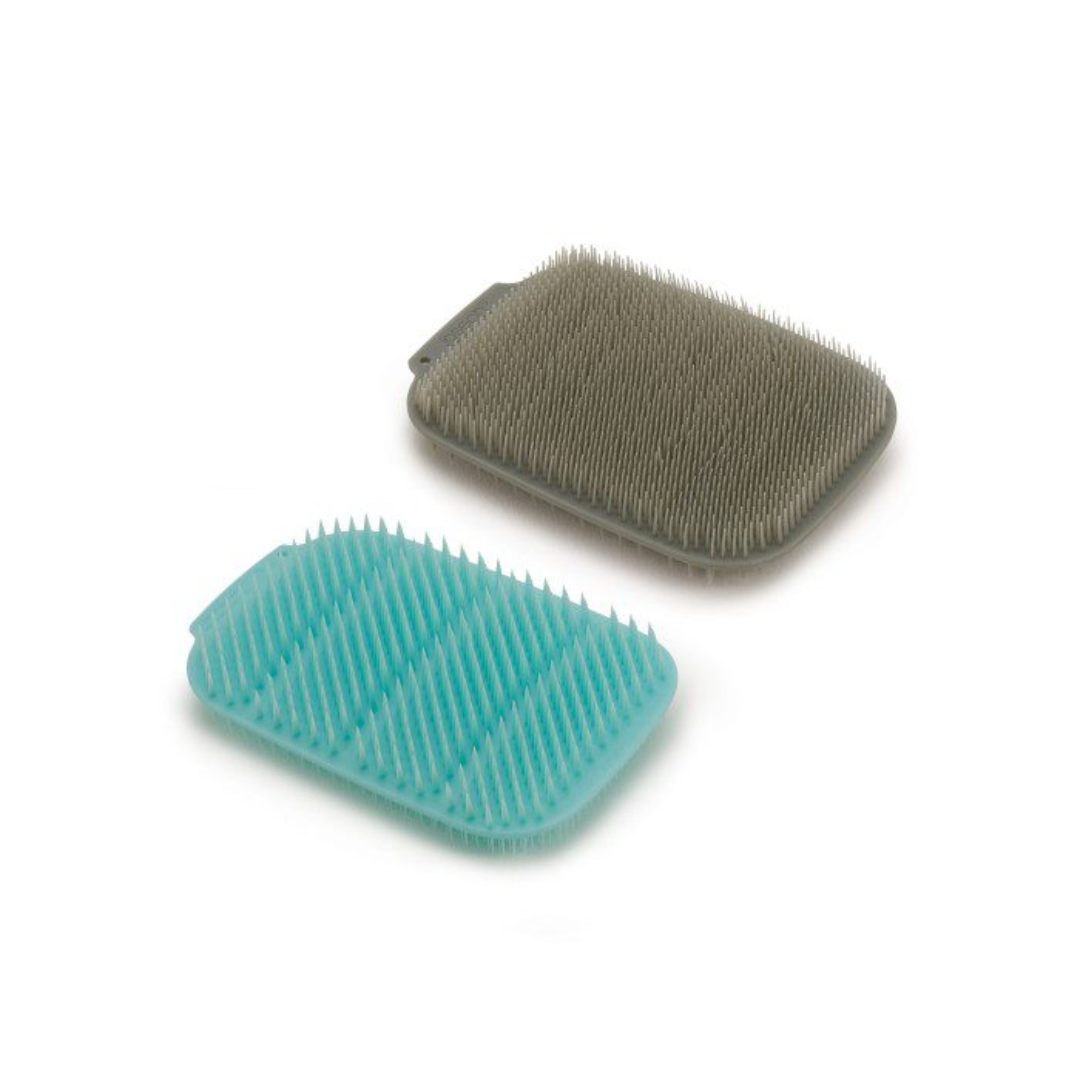 Joseph Joseph Duo Washing-up Brush - Grey/Mint
