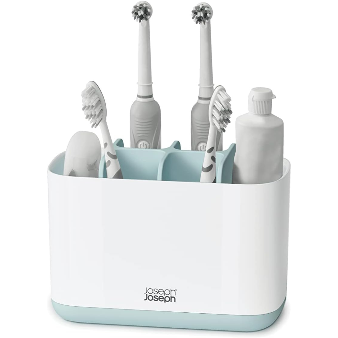 Joseph Joseph Easy Store Large Toothbrush Caddy (Blue)
