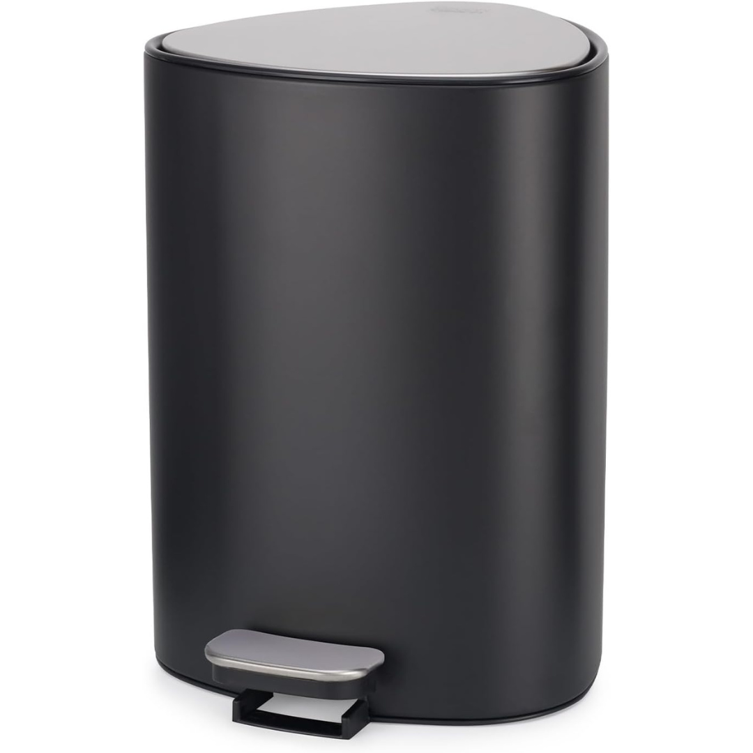 Joseph Joseph EasyStore 5L Pedal Bin (Matt Black)
