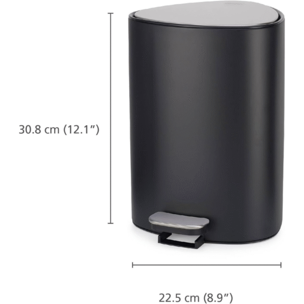 Joseph Joseph EasyStore 5L Pedal Bin (Matt Black) - Image 5