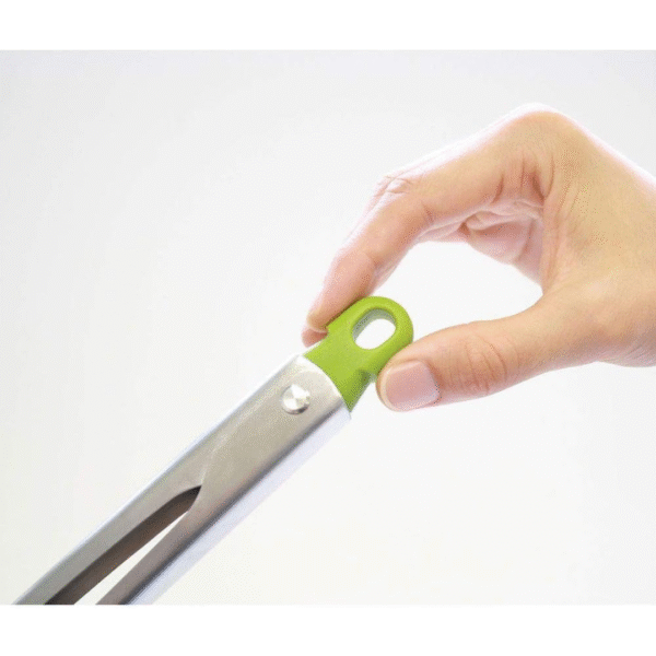 Joseph Joseph Elevate Lockable Tongs Large (Grey/Green) - Image 3