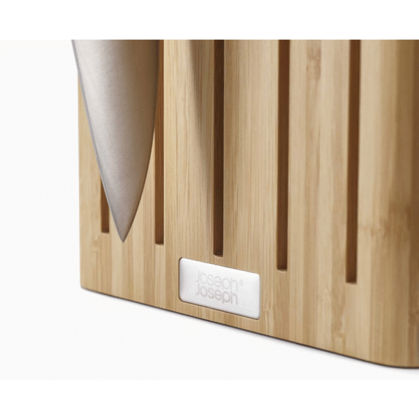 Joseph Joseph Elevate Steel Knives Bamboo 5pc Block - Image 4