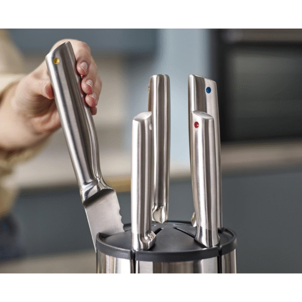Joseph Joseph Elevate Steel Knives Carousel 5-pc Set - Image 5