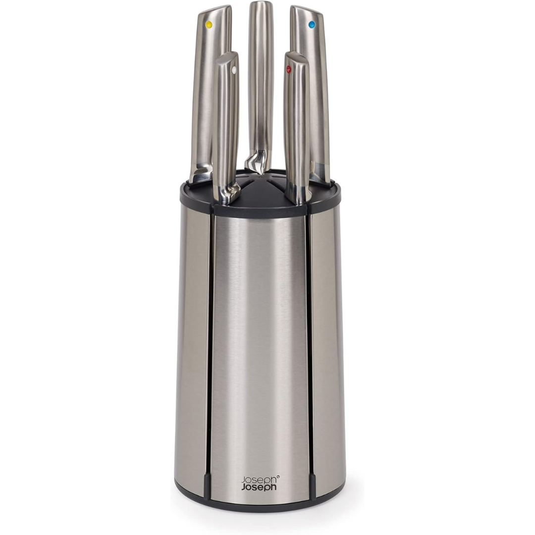 Joseph Joseph Elevate Steel Knives Carousel 5-pc Set