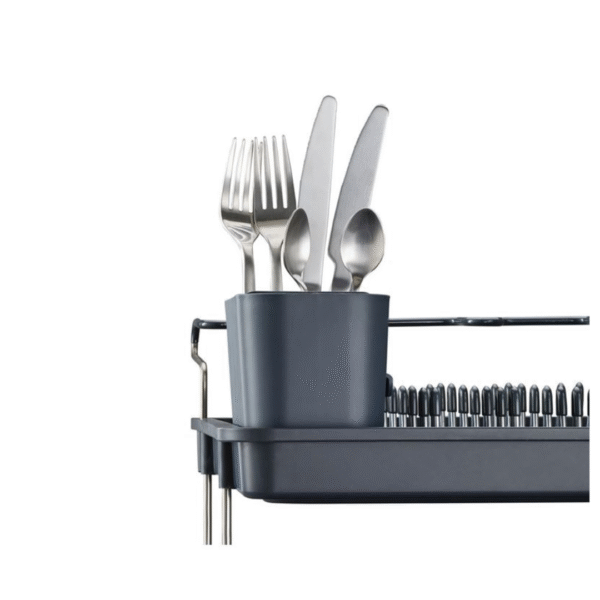 Joseph Joseph Excel Steel 2-tier Dish Rack (Grey) - Image 3