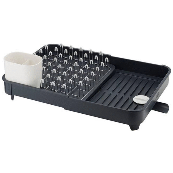 Joseph Joseph Excel Steel 2-tier Dish Rack (Grey) - Image 4