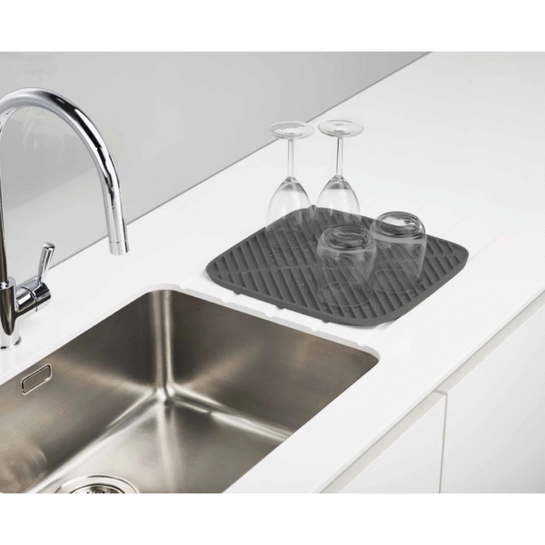 Joseph Joseph Flume Draining Mat Dark Grey - Image 2