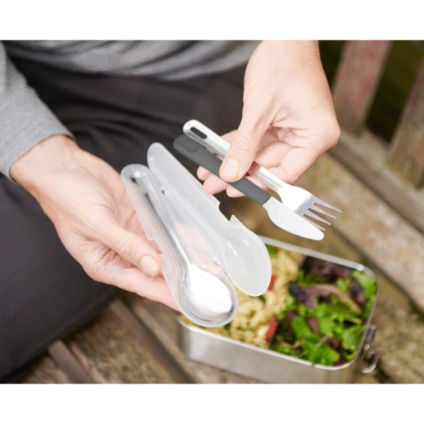 Joseph Joseph GoEat Stainless-steel Cutlery Set (Grey) - Image 5
