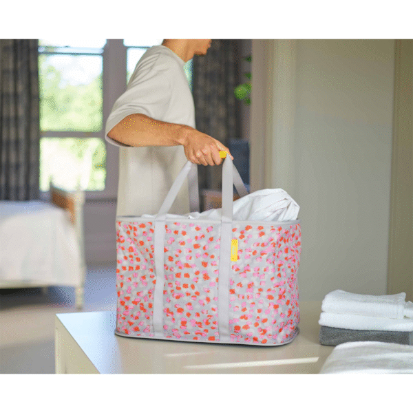Joseph Joseph Hold-All Laundry Basket (Peach Blossom) - Image 3