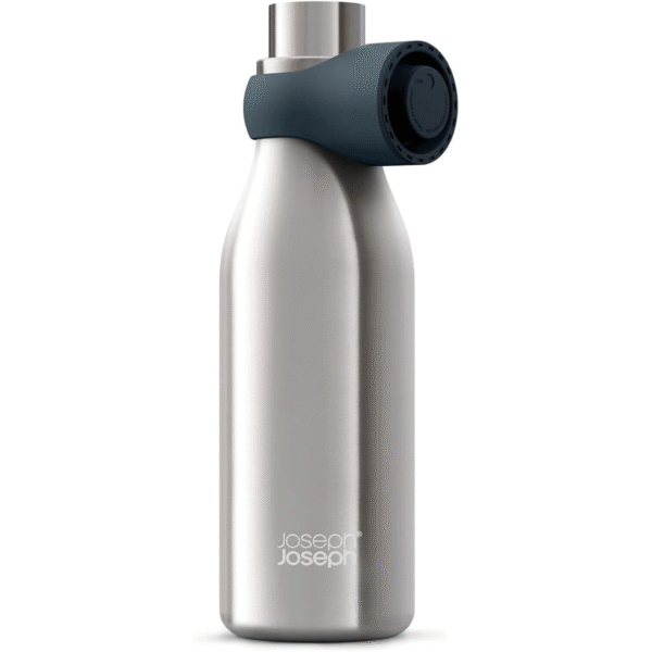 Joseph Joseph Loop Water Bottle 500Ml - [Steel/Grey] - Image 2