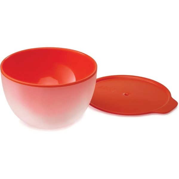 Joseph Joseph M-Cuisine Cool-Touch Microwave Bowl - Stone/Orange - Image 2