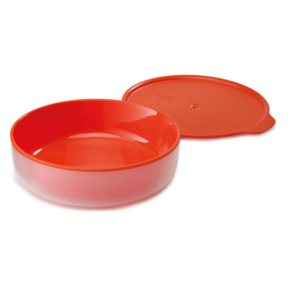 Joseph Joseph M-Cuisine Cool Touch Microwave Dish - Stone/Orange - Image 3