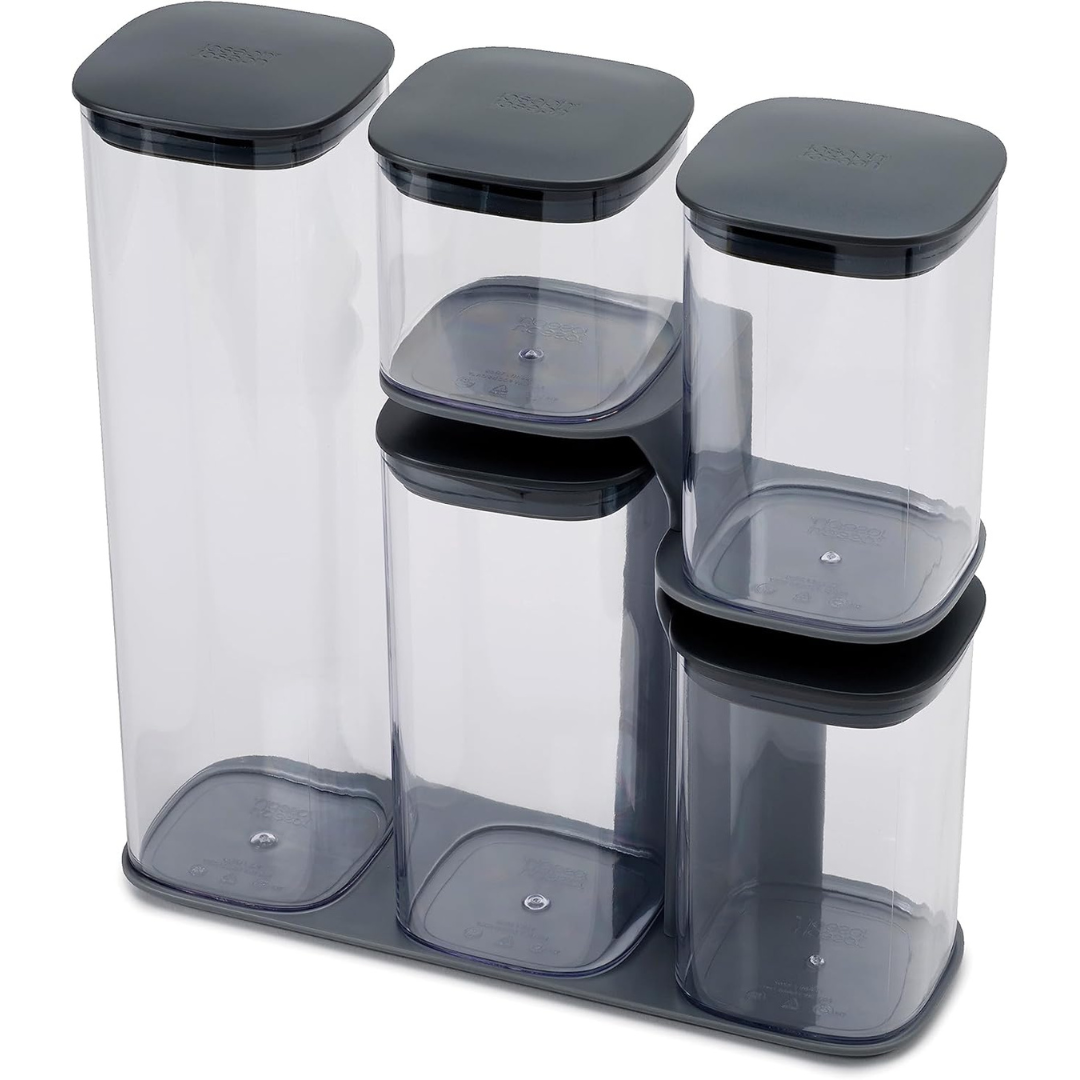 Joseph Joseph Podium 5pc Storage Set (Grey)