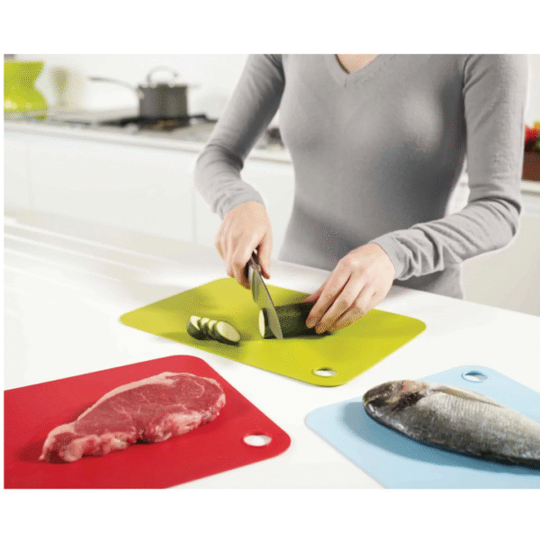 Joseph Joseph Pop Set of 3 Chopping Mats - Multicolour - Image 4