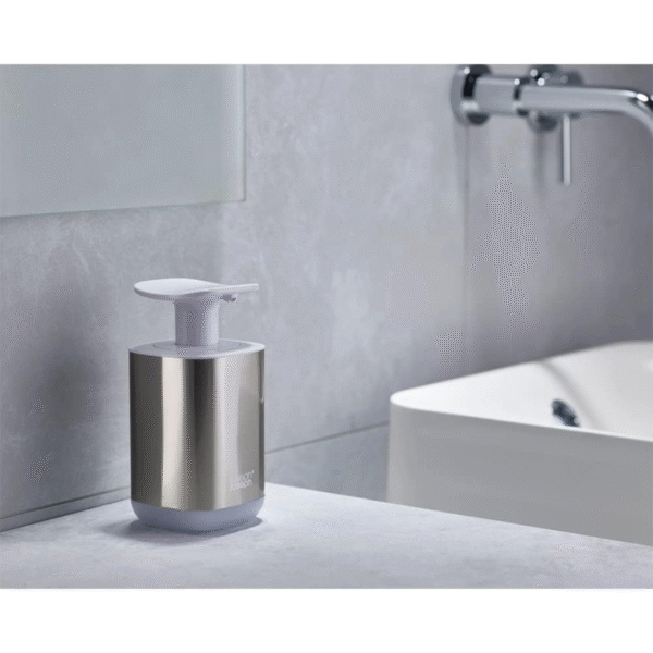 Joseph Joseph Presto Steel Soap Dispenser - White - Image 3