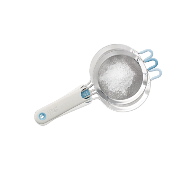 Joseph Joseph Shake-it Self-tapping sieve Large - White - Image 2
