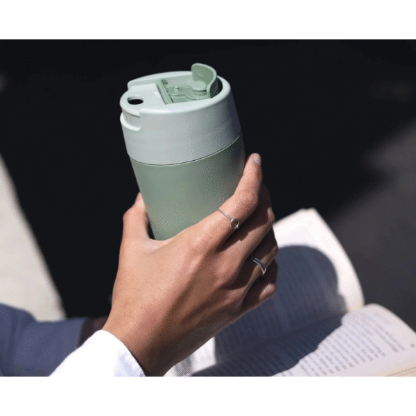 Joseph Joseph Slipp Travel Mug Large 454ml [Green] - Image 2