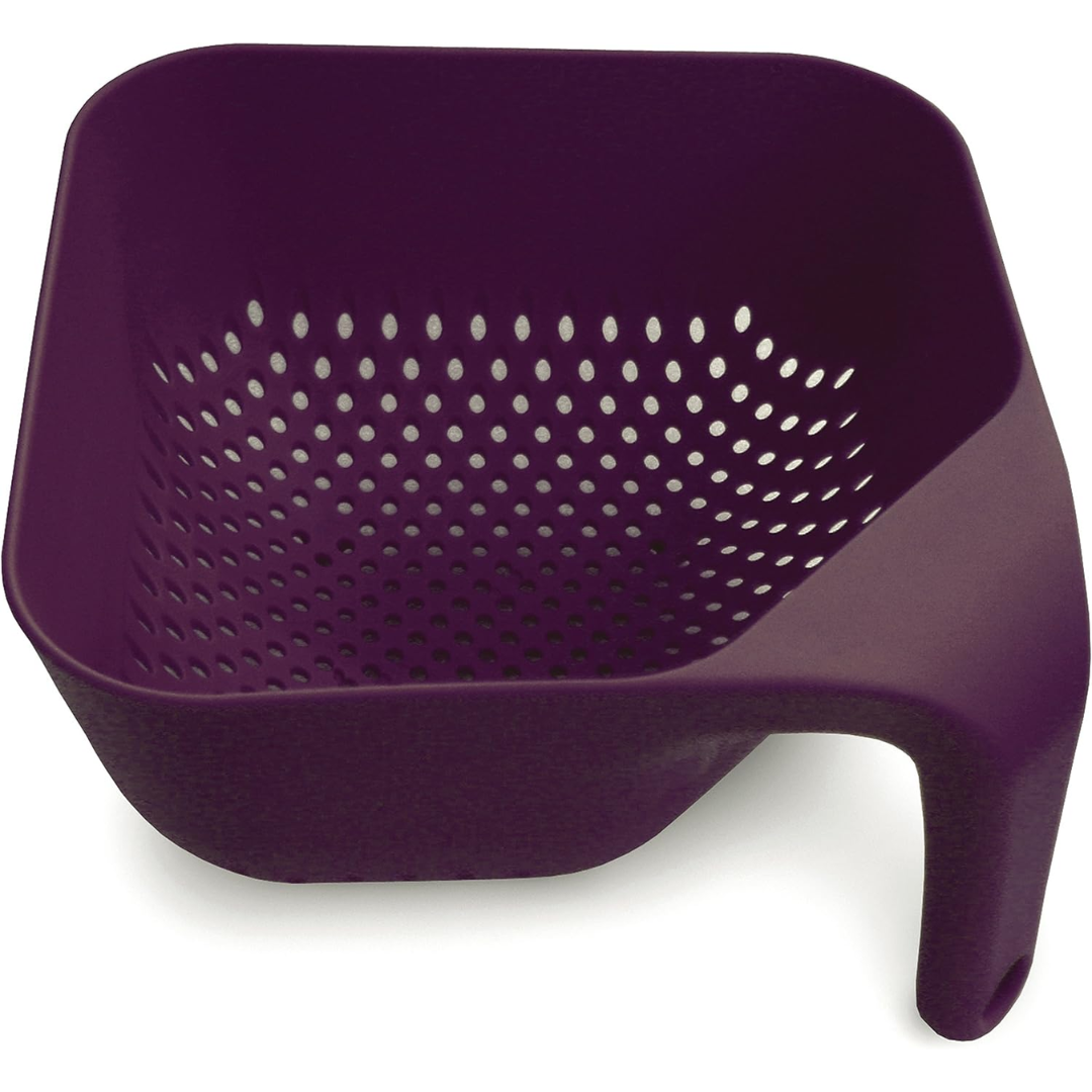 Joseph Joseph Medium Square Colander Aubergine