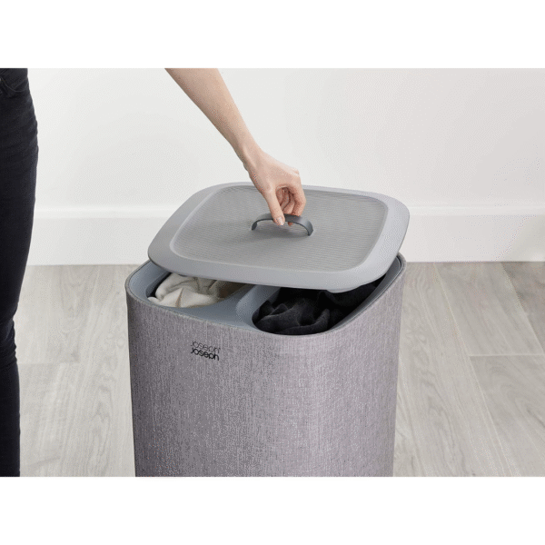Joseph Joseph Tota 60L Laundry Basket[Grey] - Image 4