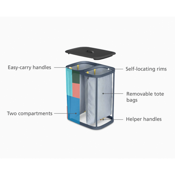 Joseph Joseph Tota 90L Laundry Basket DC (J Lawes) - Image 7