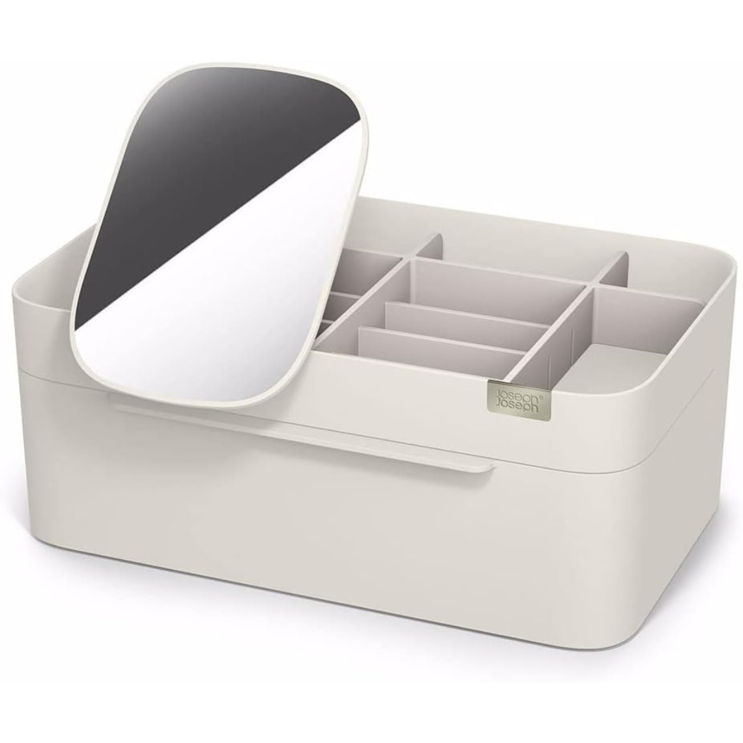 Joseph Joseph Viva Pedestal Mirror W/Storage[Shell]