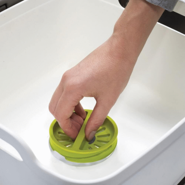 Joseph Joseph Wash&Drain Bowl (White/Green) - Image 2
