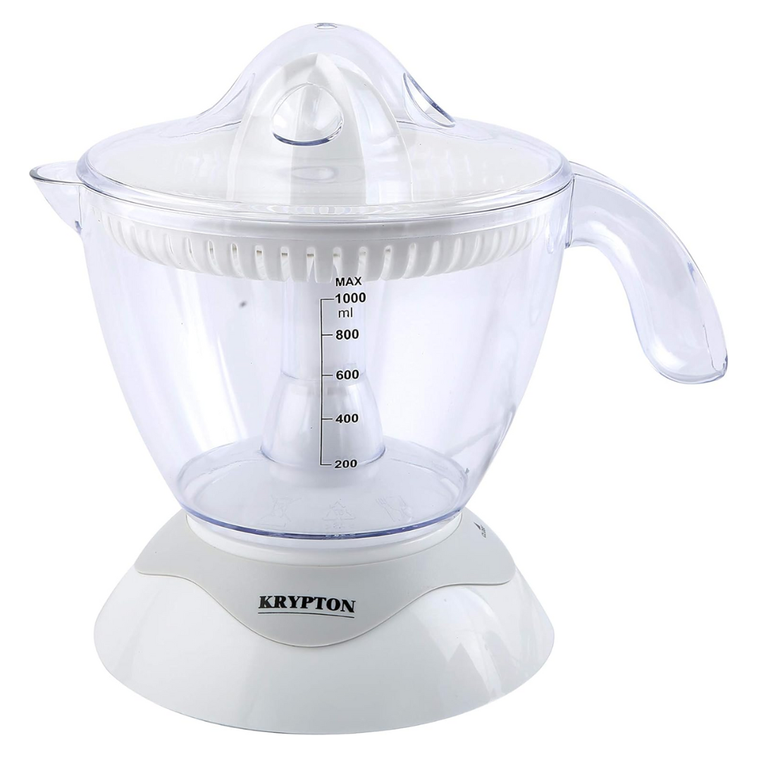Krypton Citrus Juicer 1L Capacity 30W, Bi-Directional Twist
