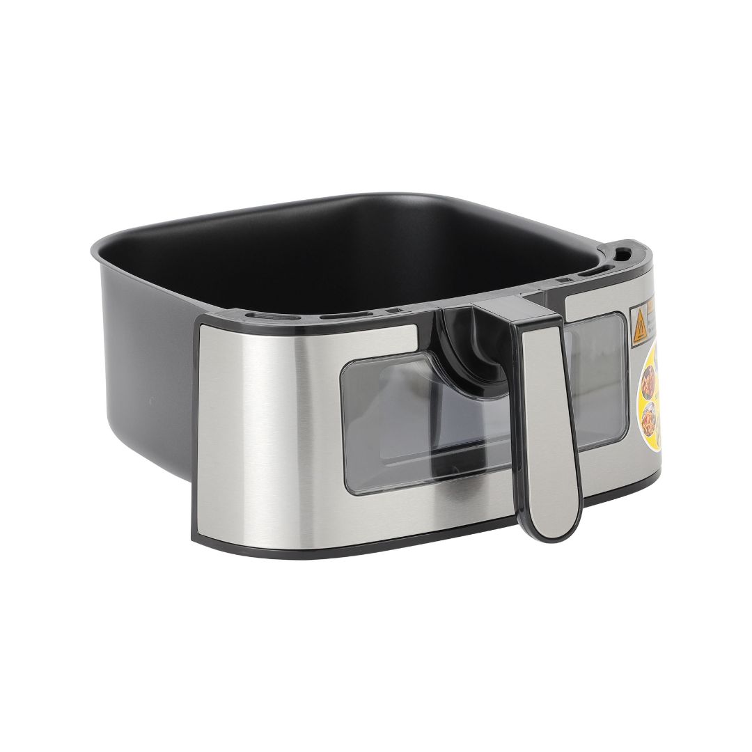 Krypton Double Heating Digital Air Fryer 7.5L Large Capacity, 2150W, Black & Silver - Image 2