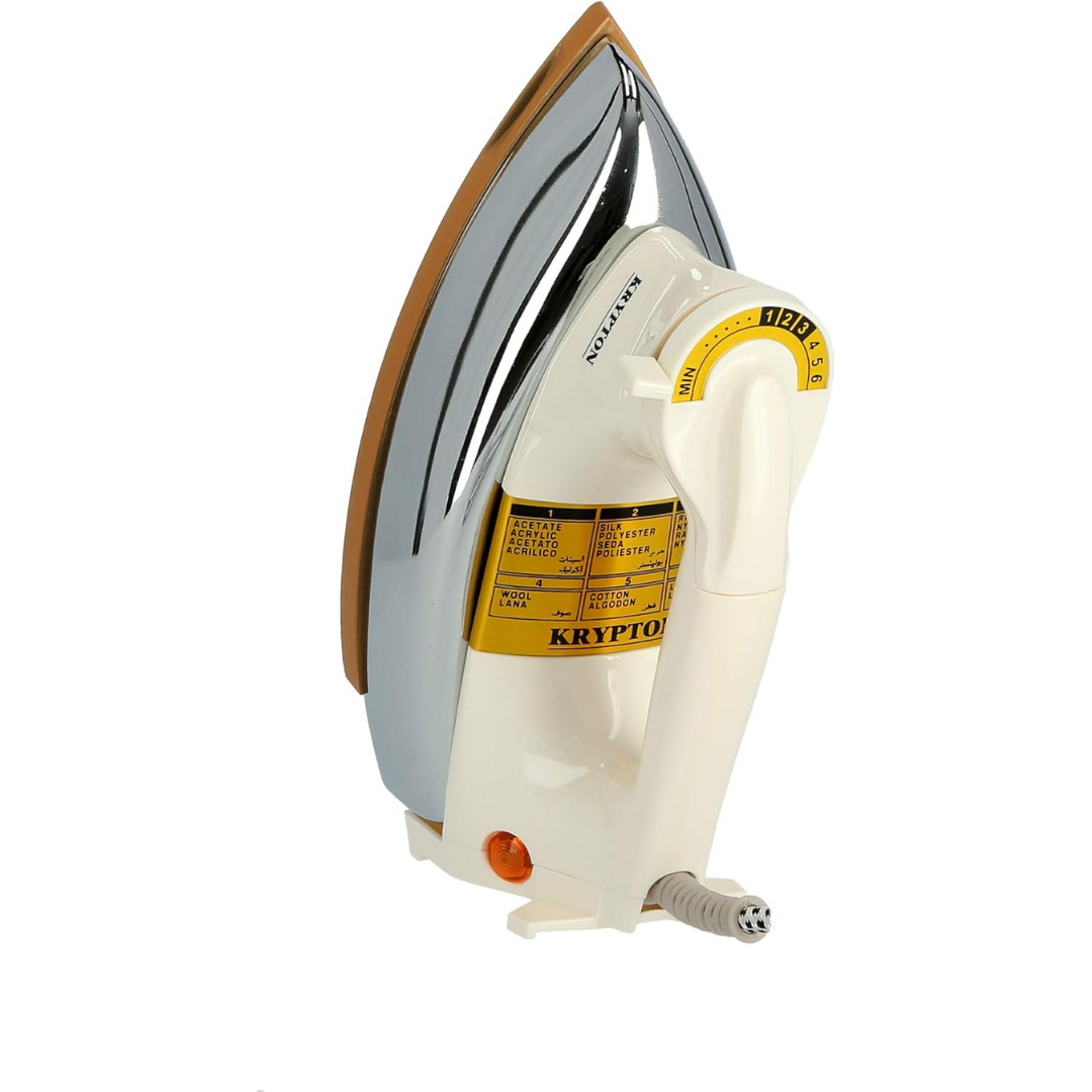 Krypton Heavy-Duty Dry Iron 1200W with Non-Stick Ceramic Soleplate - Image 2