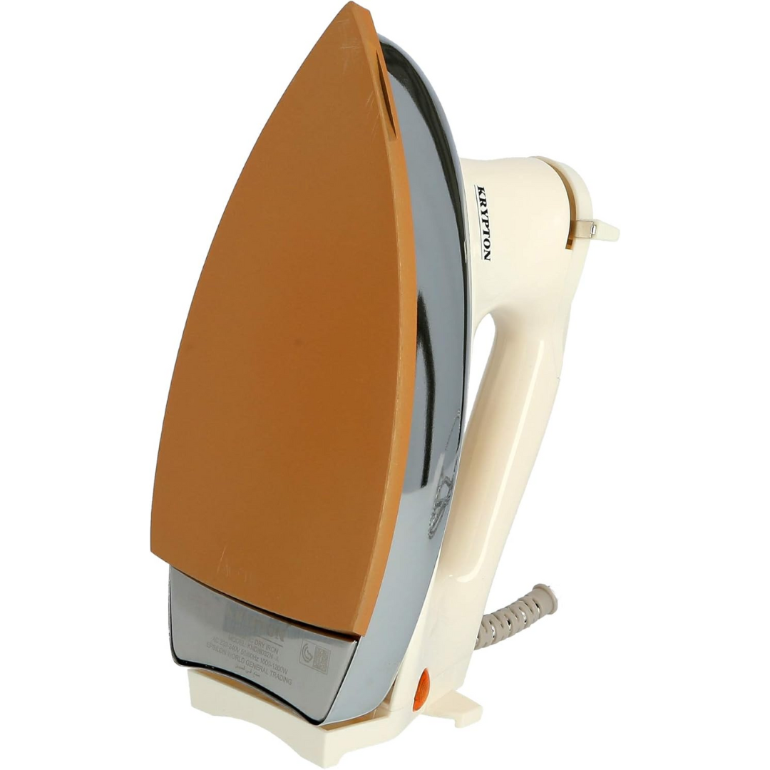 Krypton Heavy-Duty Dry Iron 1200W with Non-Stick Ceramic Soleplate - Image 3