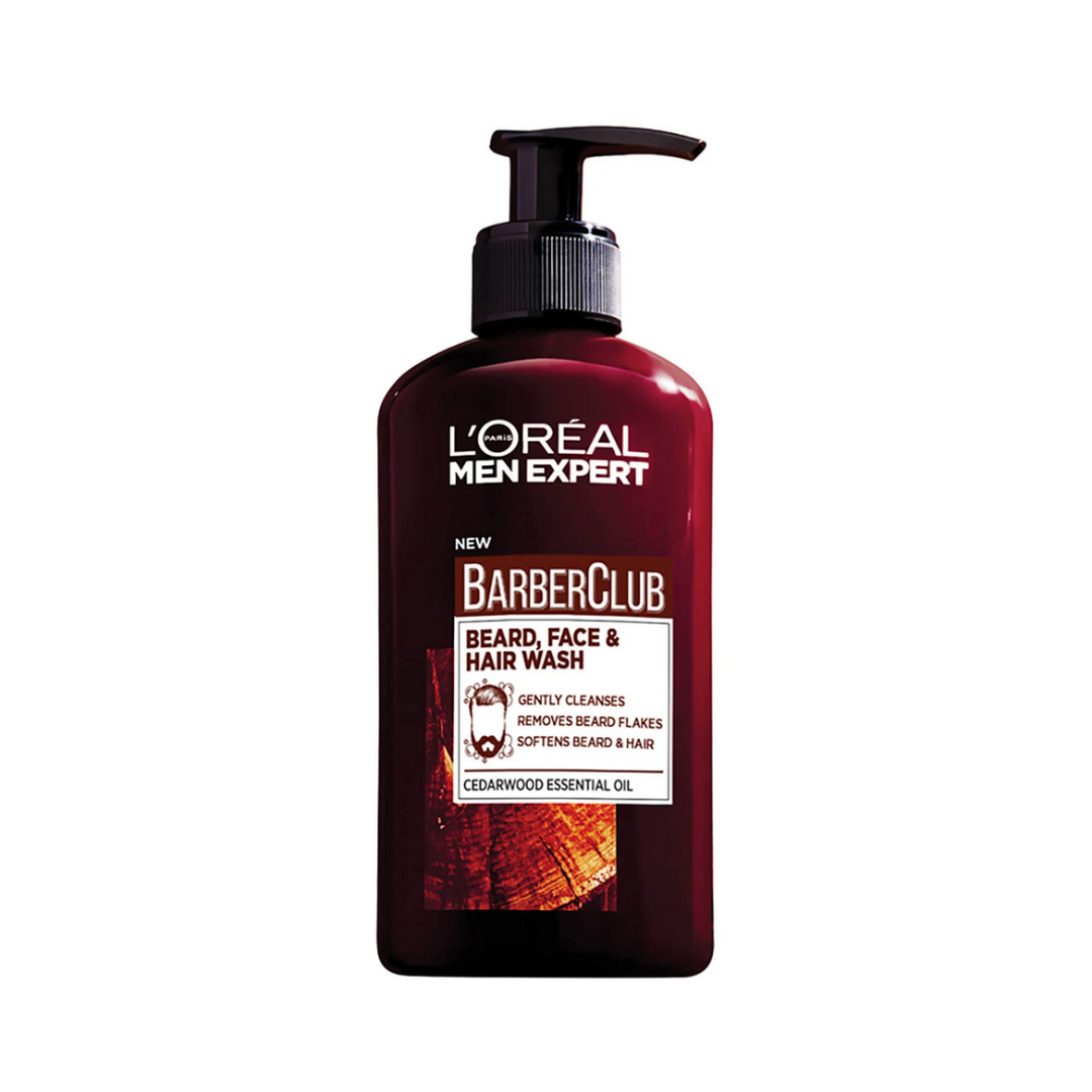 L'Oréal Paris Men Expert Barber Club Beard Face & Hair Wash 200ml