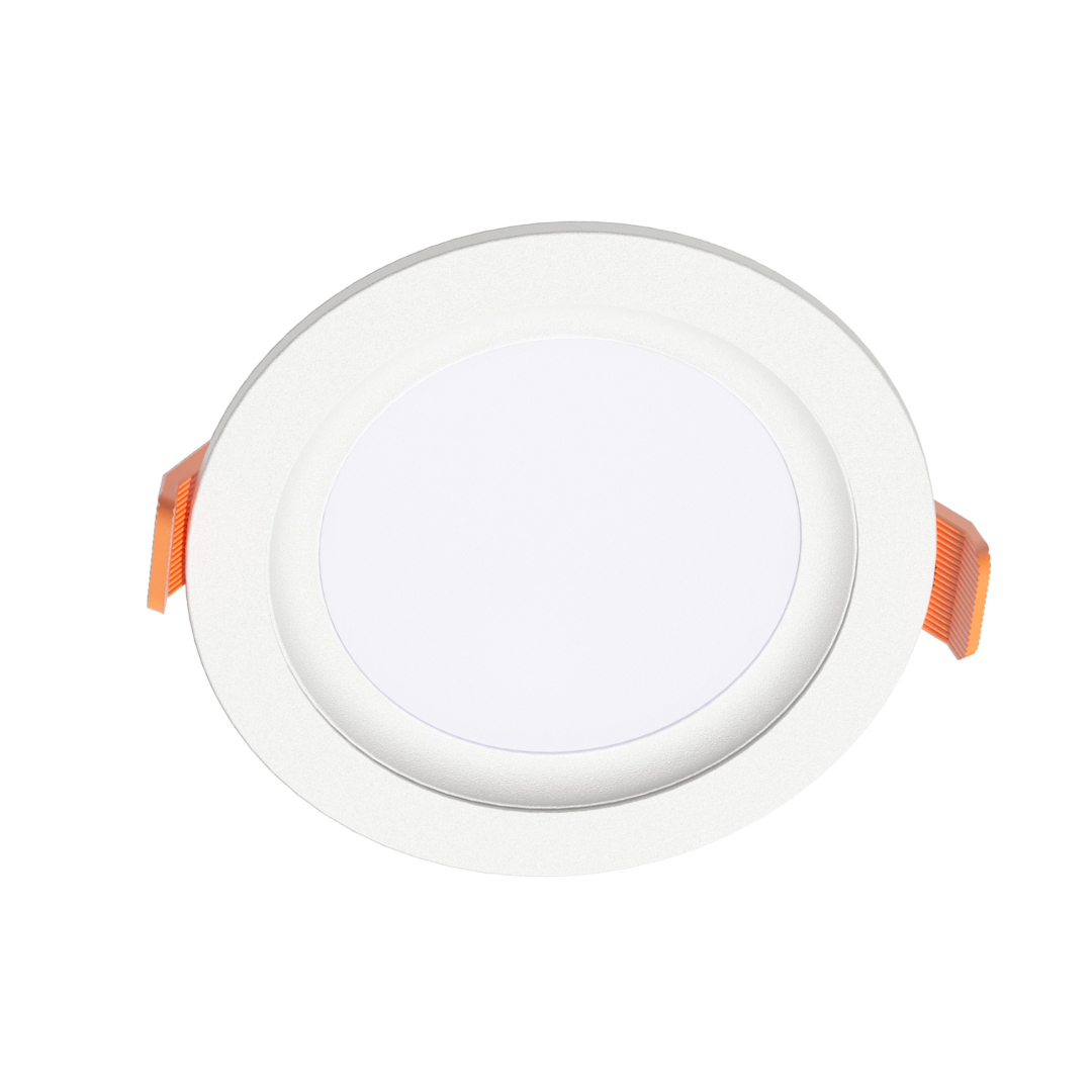 Liper 30W Recessed LED Panel Downlight D225mm 3CCT Adjustable White Finish