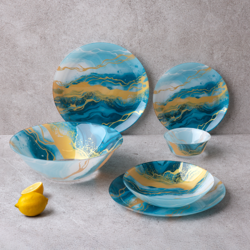 Luminarc Simply Lambro 46-Piece Sodo Glass Dinner Set - Image 3