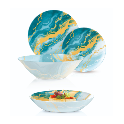 Luminarc Simply Lambro 46-Piece Sodo Glass Dinner Set - Image 6