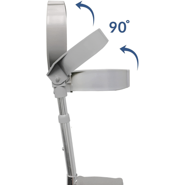Mobi-Aid Forearm Elbow Crutches Pair - Image 4