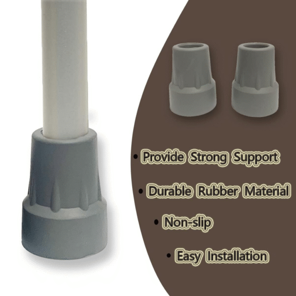 Mobi-Aid Replacement Tips for Crutches 1pc - Image 3
