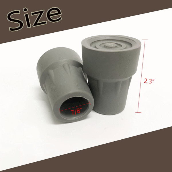 Mobi-Aid Replacement Tips for Crutches 1pc - Image 6