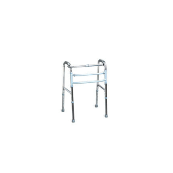 Mobi-Aid Walker frame Without Wheels Height Adjustable and Foldable - Image 6