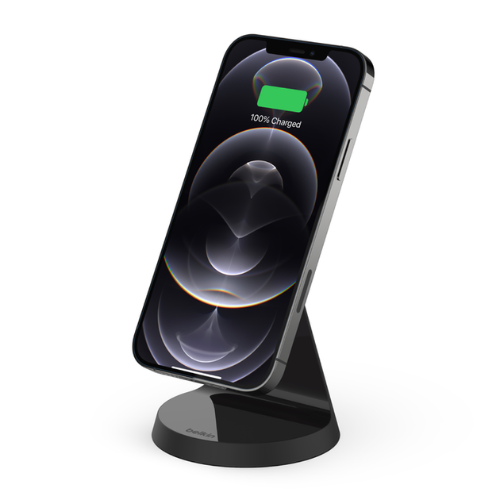 BELKIN WIRELESS CHARGER STAND WITH MAGSAFE AND BOOST CHARGE
