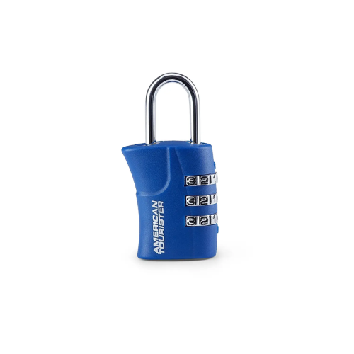 AMERICAN TOURISTER 3 - DIAL COMBINATION LOCK BLUE 5414476584349