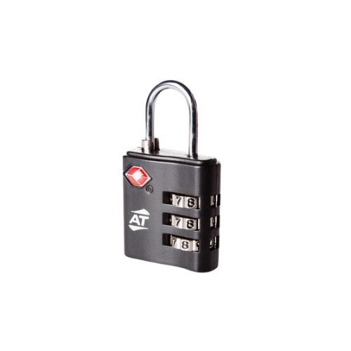 AMERICAN TOURISTER TSA - 3 - DIAL COMBINATION LOCK BLACK 5414476584363