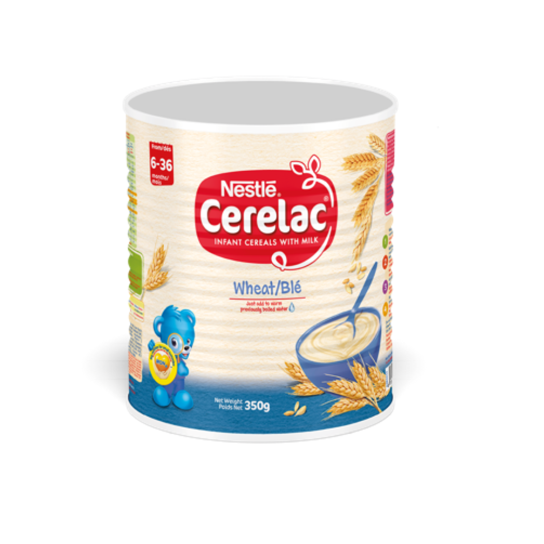 Nestlé Cerelac Wheat Tin Infant Cereal 350g