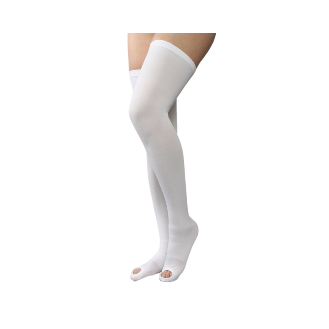 Original Ortho-Aid Anti-Embolic Stocking White Color