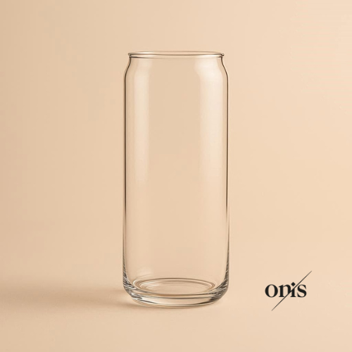 Onis Skinny Can Glass Tumblers Set of 6 - 33.5cl